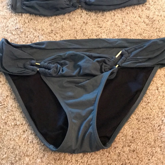 Victoria’s Secret Swim Set Gray Medium - Picture 3 of 8